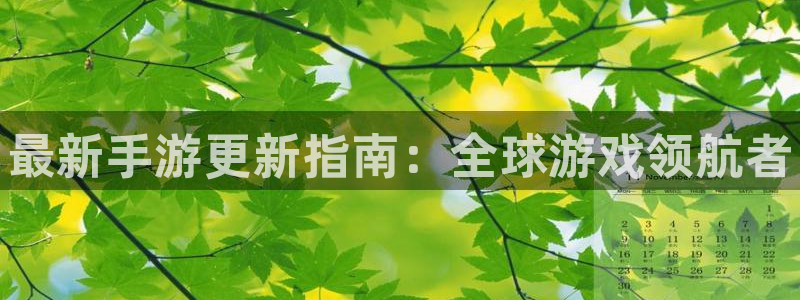 多彩娱乐4开户：最新手游更新指南：全球游戏领航者