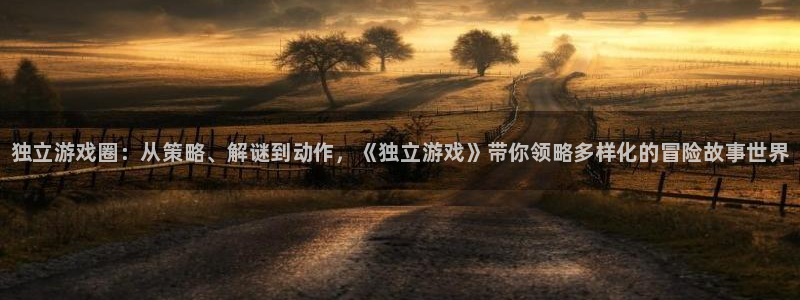 多彩娱乐登录网址：独立游戏圈：从策略、解谜到动作，《独立游戏