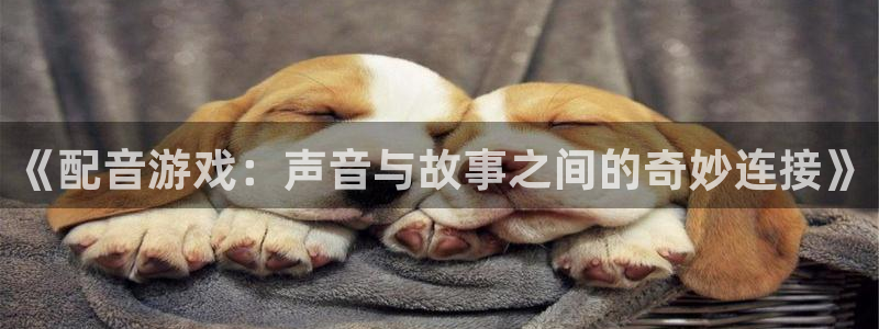 多彩娱乐注册平台：《配音游戏：声音与故事之间的奇妙连接》